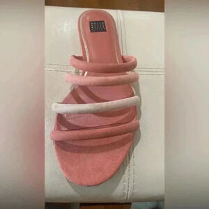 White-House Black Market Minimalist Sandals Sz 8M
